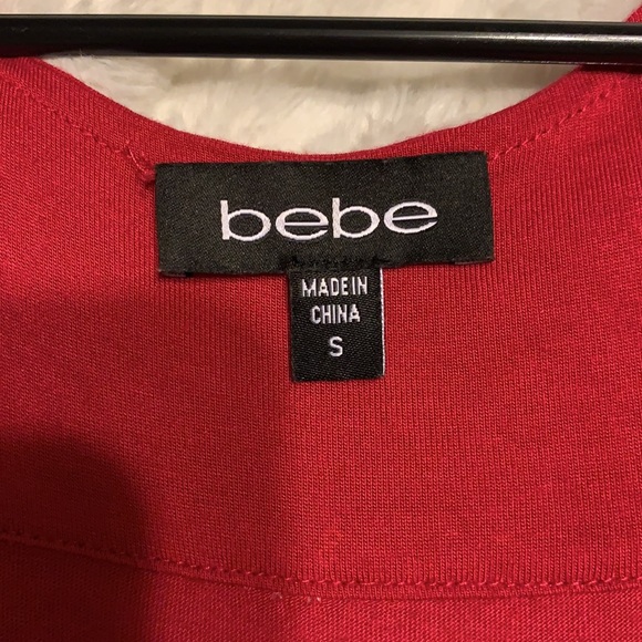 Bebe pink and cold tank top tunic - Picture 2 of 3